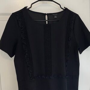 Ann Taylor Black Short Sleeve Top